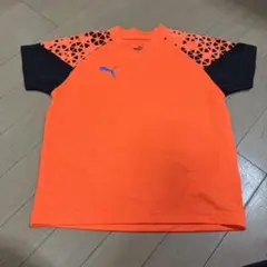 値下げ！PUMA オレンジ 半袖シャツ 130