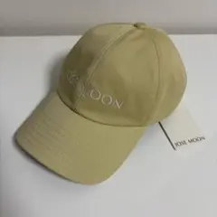【未使用タグ付き】JOSE MOON ロゴキャップ　イエロー