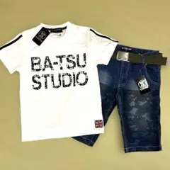 BA-TSU STUDIO Tシャツ・デニムパンツ セット ♡未使用品