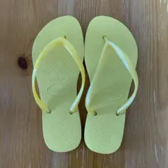 havaianas イエロー ビーチサンダル 35-36