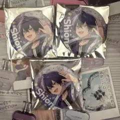 めておらすとふぇす缶バッジ 心音くん3点セット