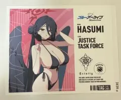 ブルアカ　ラベル缶　ハスミ