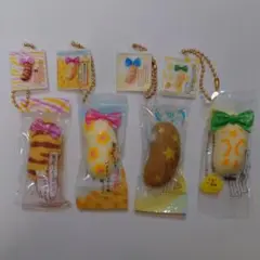 東京ばな奈 スクイーズマスコット ガチャガチャ キーホルダー