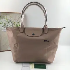 LONGCHAMP ロンシャン　トートバッグLベージュピンク