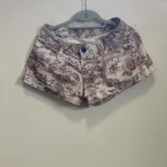 花柄ショートパンツ
