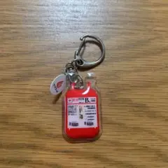 日本赤十字社 けんけつちゃん 血液バッグ　B型 キーホルダー
