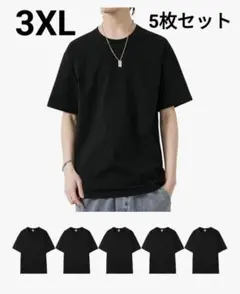 Sukinana Tシャツ 綿 半袖 速乾 男女兼用 3XL 5枚【新品未使用】
