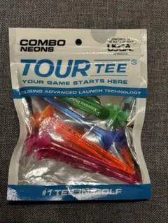TOUR TEE 川奈ゴルフ限定 ネオンカラー ティー 4本入り
