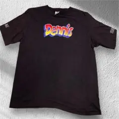 Murina USA製 Dennis ロゴT ヴィンテージ ダメージ有　黒　L