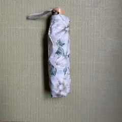 日傘　花柄　晴雨兼用　折りたたみ傘　ほぼ未使用