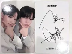 ATEEZ BRMUD ユニットトレカ サン ジョンホ