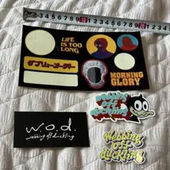 w.o.d. wod ステッカー　初期