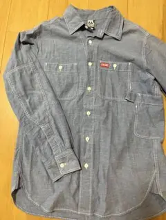 チャムス　CHUMS シャンブレーシャツ　Sサイズ