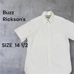 【美品】Buzz Rickson's 半袖ボタンシャツ 14 1/2