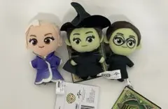 ウィキッド　2人の魔女　ぬいぐるみマスコット