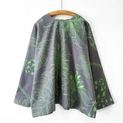 美品 ihana BRDプルオーバー ボタニカル オーバーサイズ ゆったり