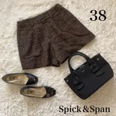 スピックアンドスパン SPICKu0026SPAN ショートパンツ 秋冬 古着 日本製