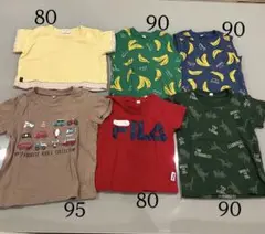 子供用Tシャツ 6枚セット (80-95cm)