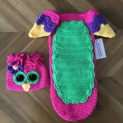★新品未使用★ フクロウ着ぐるみ ベビーコスチューム