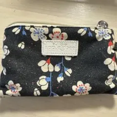 apple & bee 花柄 コインケース