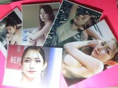 ★後藤 真希（ごとう まき）セクシーショット　A４サイズ５枚＋◎　クリポケ入り