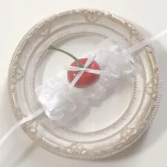 ぬいぐるみ ヘッドドレス さくらんぼホイップりぼん ハンドメイド ①