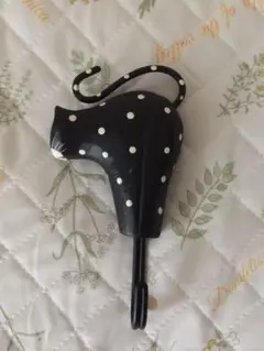 ★新品★猫柄木製フック
