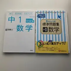 中1 数学 問題集 2冊