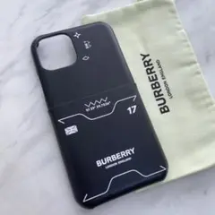 【新品】BURBERRY iPhoneケース ブラック iPhone11 Pro