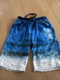 男子　160㎝　PIKOサーフパンツ 水着　青白