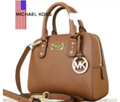 l*0様 【美品】MICHAEL KORS スモールショルダーバッグ　ブラウン