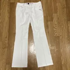 PUMA レディース ゴルフパンツ ホワイト（お値下げしました）