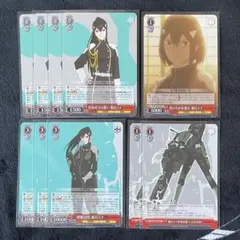 【匿名配送】怪獣8号 ヴァイスシュヴァルツ R 亜白 セット