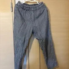 GU シェフパンツ ストライプ Mサイズ