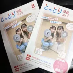 AKB48 永野芹佳・徳永羚海 表紙 とっとり県政だより 2部セット