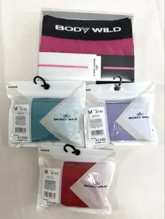 レディース　BODY WILD Mサイズショーツ4枚セット