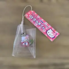 ハローキティ☆ご当地青森限定。弘前桜バージョン★ストラップ。2004