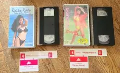 かとうれいこ VHS 2本セット