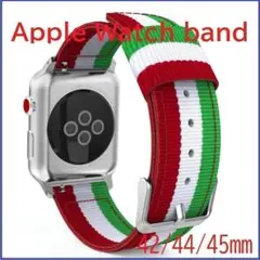 Apple Watch バンド スプリットRD/WT/GN 42/44/45mm