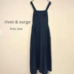 ジャンパースカート　ウサギ　リベットアンドサージ　rivet & surge
