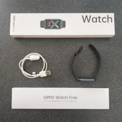 【oppo】watch free 黒 スマートウォッチ