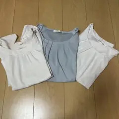 半袖トップス 3枚セット　しまむら