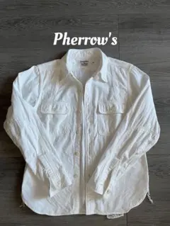 Pherrow's フェローズ　シャンブレーワークシャツ 長袖 19,580円