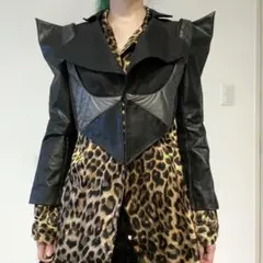 激レア廃盤未使用vivienne westwoodラム革　本革　レザージャケット ヴィヴィアンウエストウッドライダースレザージャケット