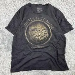 Game of Thrones スターク家 Tシャツ/アメリカ古着/ブラック