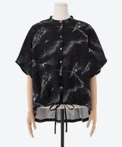 【最終値下げ】マーブルシュッド　灯台　ストリングシャツ　黒　夏