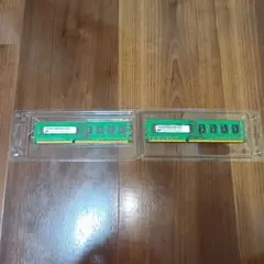 【ジャンク品】2GB ×2枚　DDR3 メモリ PC3-10600U DIMM
