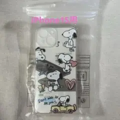 【新品未使用】スヌーピー iPhone用ソフトケース