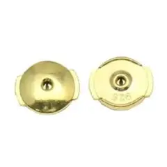 スライド ピアスキャッチ ゴールド 互換品 SV925 最高級 サイドプッシュ