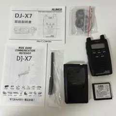 ALINCO DJ-X7 ワイドバンド受信機【再出品】 Yahoo!オークション -「alinco dj-x7」の落札相場・落札価格